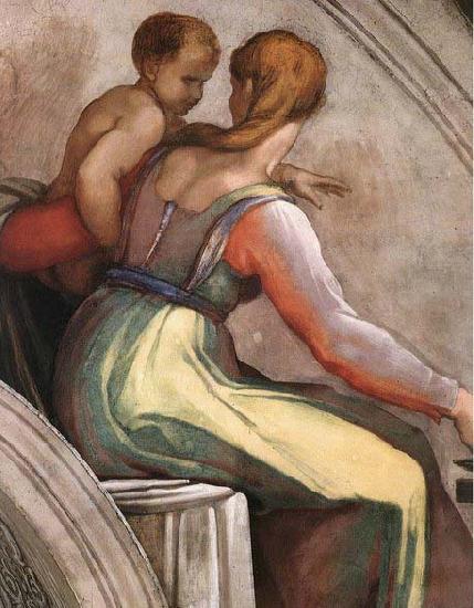 Michelangelo Buonarroti Achim Eliud oil painting image